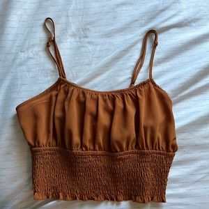 Small Pink Rose Brand Cop Top